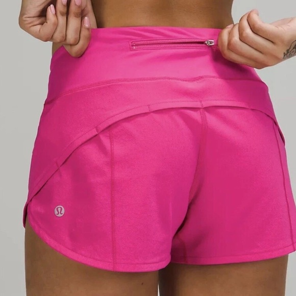 lululemon athletica Pants - Lululemon Speed Up 2.5 Inch Short Size 2 Sonic Pink